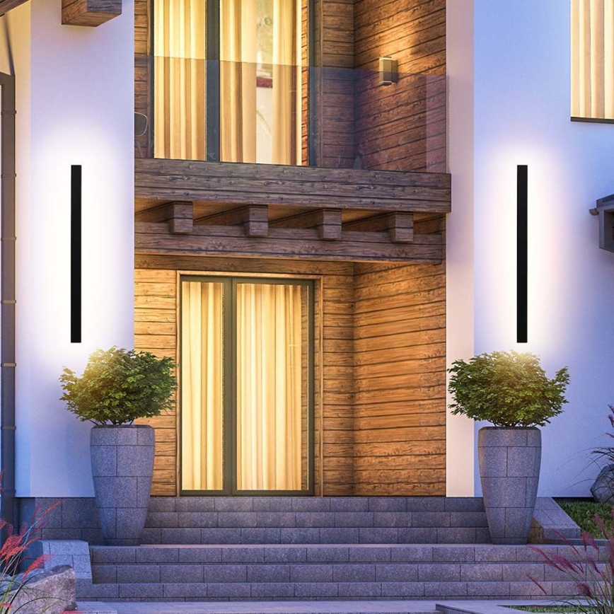 LED vanjska zidna svjetiljka LED/10W/230V 3000K IP65 51 cm antracit