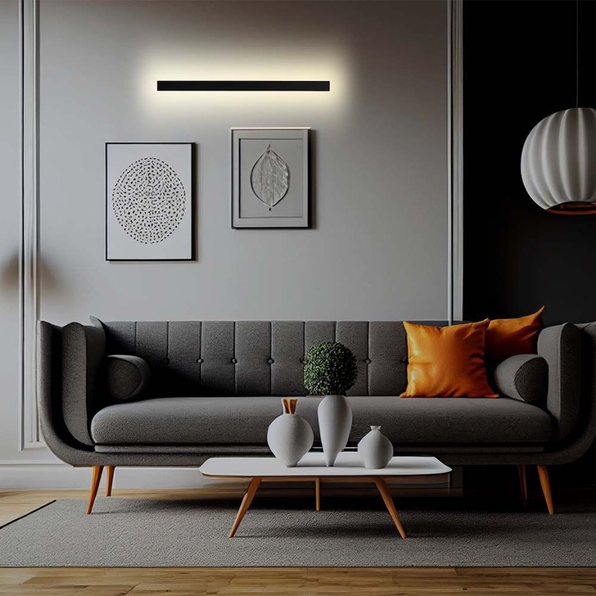 LED vanjska zidna svjetiljka LED/10W/230V 4000K IP65 51 cm crna