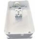 LED Vanjska zidna svjetiljka LED/10W/230V IP54 bijela