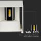 LED Vanjska zidna svjetiljka LED/11W/230V 3000K IP65 bijela