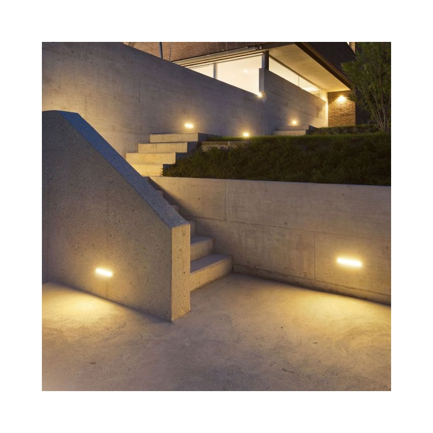 LED Vanjska zidna svjetiljka LED/12W/230V 3000K IP65