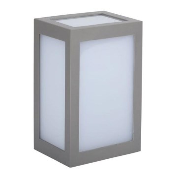 LED Vanjska zidna svjetiljka LED/12W/230V 3000K IP65 siva