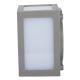 LED Vanjska zidna svjetiljka LED/12W/230V 4000K IP65 siva