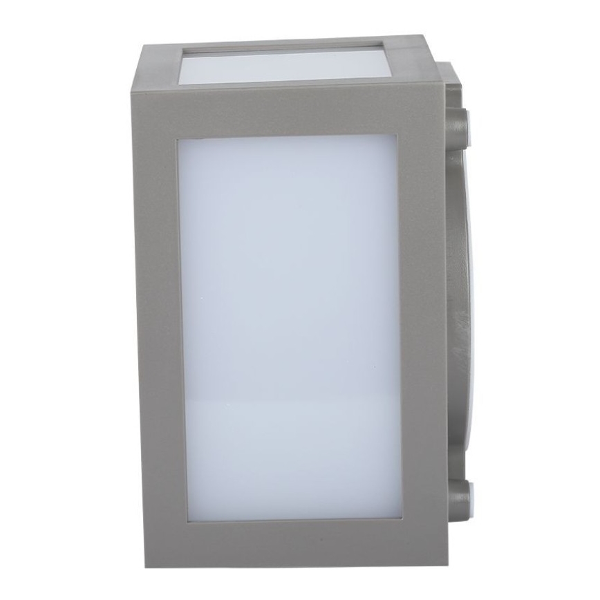 LED Vanjska zidna svjetiljka LED/12W/230V 4000K IP65 siva