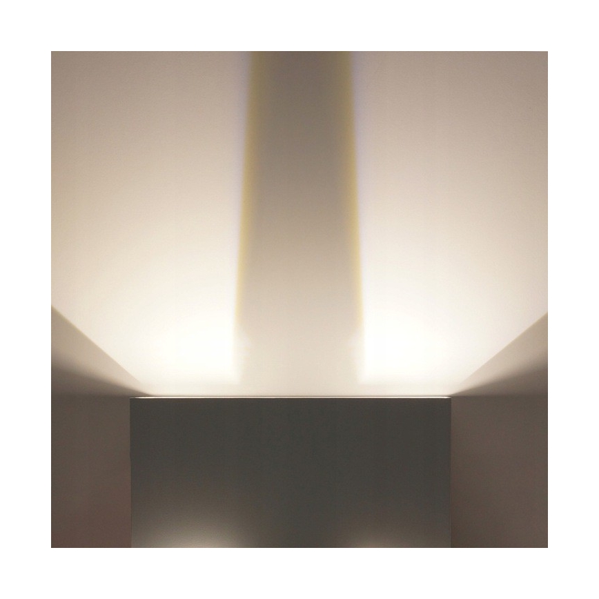 LED Vanjska zidna svjetiljka LED/12W/230V IP54 crna