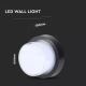 LED Vanjska zidna svjetiljka LED/12W/230V IP65 3000K