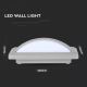 LED Vanjska zidna svjetiljka LED/12W/230V IP65 6400K