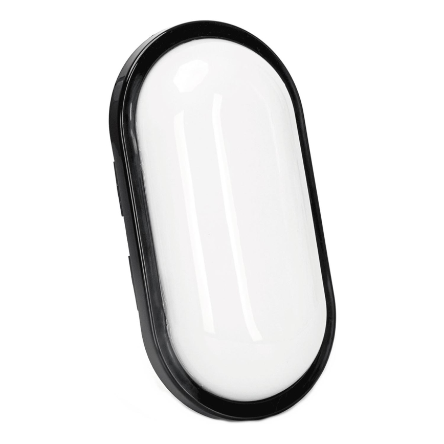 LED Vanjska zidna svjetiljka LED/15W/230V 6500K crna IP65