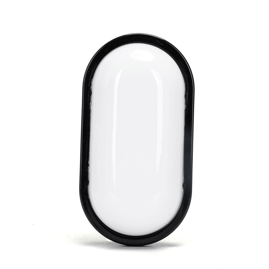 LED Vanjska zidna svjetiljka LED/15W/230V 6500K crna IP65