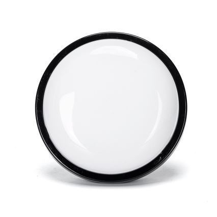 LED Vanjska zidna svjetiljka LED/15W/230V 6500K pr. 15,5 cm crna IP65