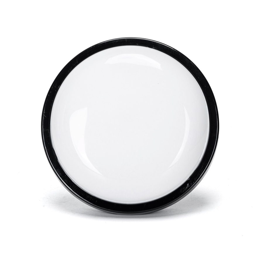 LED Vanjska zidna svjetiljka LED/15W/230V 6500K pr. 15,5 cm crna IP65