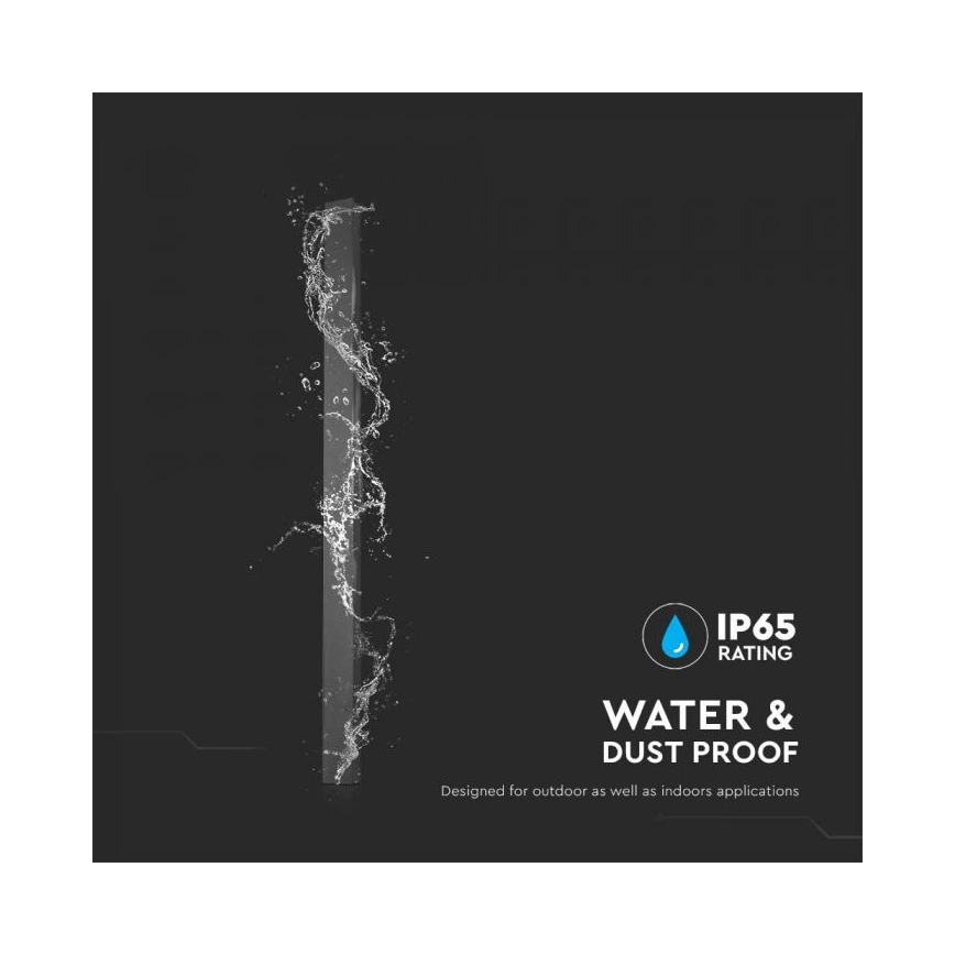 LED vanjska zidna svjetiljka LED/16W/230V 3000K IP65 101 cm antracit