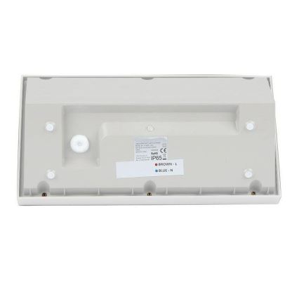 LED Vanjska zidna svjetiljka LED/20W/230V 3000K IP65 bijela