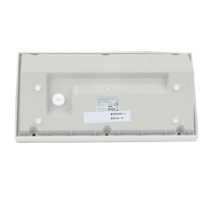 LED Vanjska zidna svjetiljka LED/20W/230V 4000K IP65 bijela