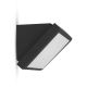 LED Vanjska zidna svjetiljka LED/20W/230V 4000K IP65 crna