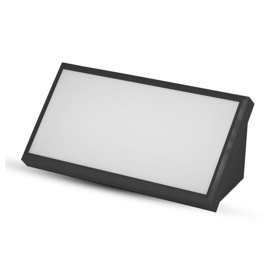 LED Vanjska zidna svjetiljka LED/20W/230V 6400K IP65 crna