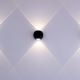 LED Vanjska zidna svjetiljka LED/2W/230V 4000K IP54 crna