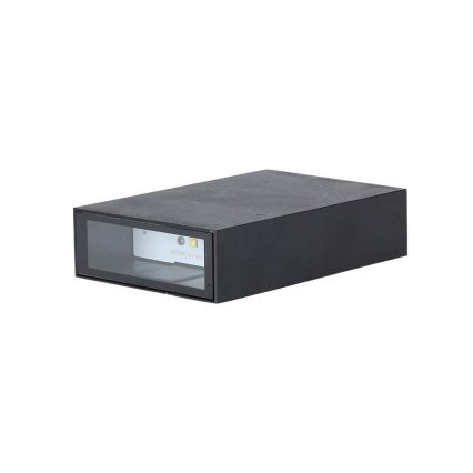 LED Vanjska zidna svjetiljka LED/4W/230V 3000K IP65 crna