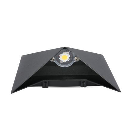 LED Vanjska zidna svjetiljka LED/5W/230V 3000K IP65 crna