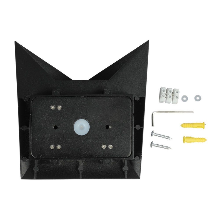 LED Vanjska zidna svjetiljka LED/5W/230V 3000K IP65 crna