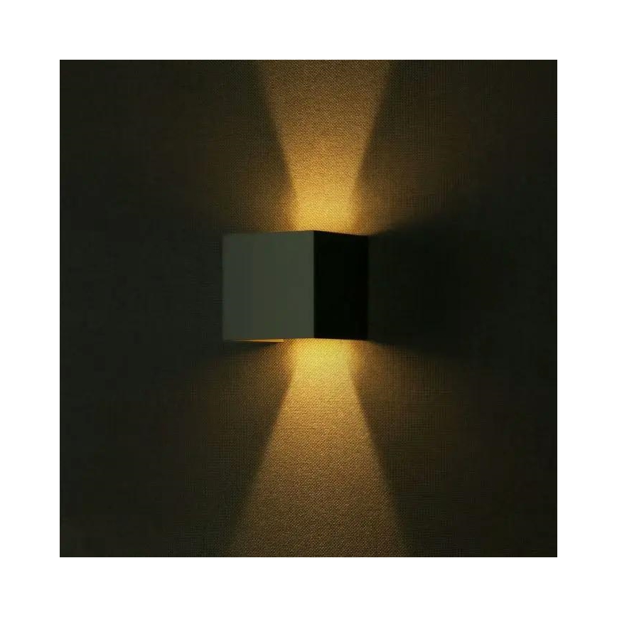 LED Vanjska zidna svjetiljka LED/5W/230V 4000K IP65 siva