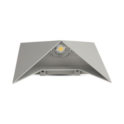 LED Vanjska zidna svjetiljka LED/5W/230V 4000K IP65 siva
