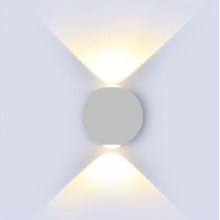 LED Vanjska zidna svjetiljka LED/6W/230V 3000K IP65 siva