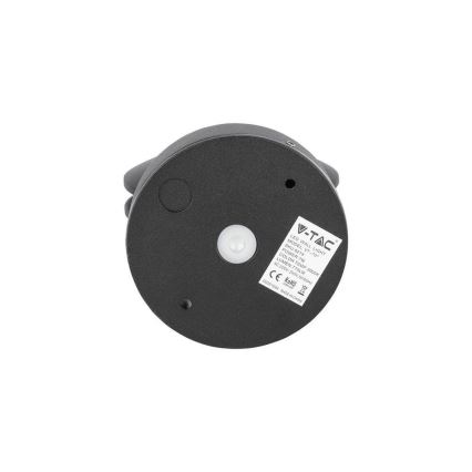 LED Vanjska zidna fleksibilna svjetiljka LED/7W/230V 4000K IP65 crna