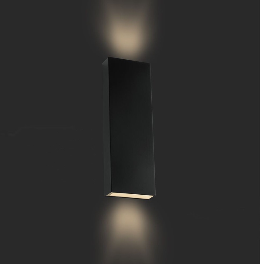 LED Vanjska zidna svjetiljka LED/8W/230V 4000K IP65 crna