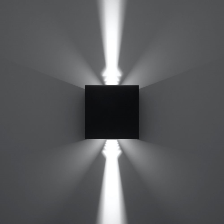 LED Vanjska zidna svjetiljka LUCA LED/6W/230V IP54