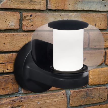 LED vanjska zidna svjetiljka MALAGA LED/12W/230V IP44 crna