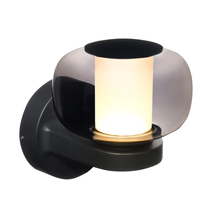 LED vanjska zidna svjetiljka MALAGA LED/12W/230V IP44 crna