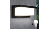 LED Vanjska zidna svjetiljka NEELY 1xE27/10W/230V 4000K IP54 crna