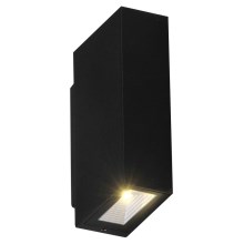 LED Vanjska zidna svjetiljka ORLEAN 2xLED/2,5W/230V crna IP54