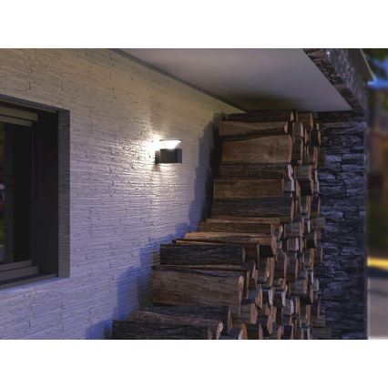 LED Vanjska zidna svjetiljka ORNELA LED/6W/230V 3000K IP54 antracit