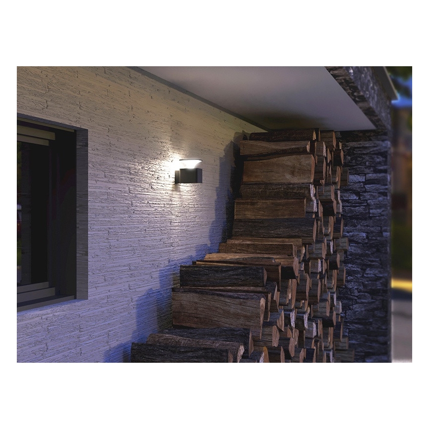 LED Vanjska zidna svjetiljka ORNELA LED/6W/230V 3000K IP54 antracit