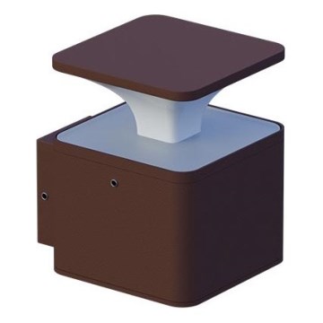 LED Vanjska zidna svjetiljka ORNELA LED/6W/230V 3000K IP54 smeđa
