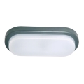 LED Vanjska zidna svjetiljka OVAL LED/18W/230V IP54