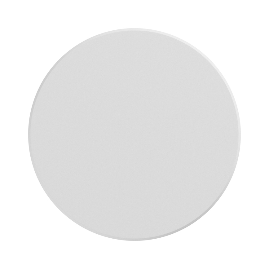 LED Vanjska zidna svjetiljka PIATTA LED/18W/230V 3000/4000/6000K pr. 25 cm IP44 bijela