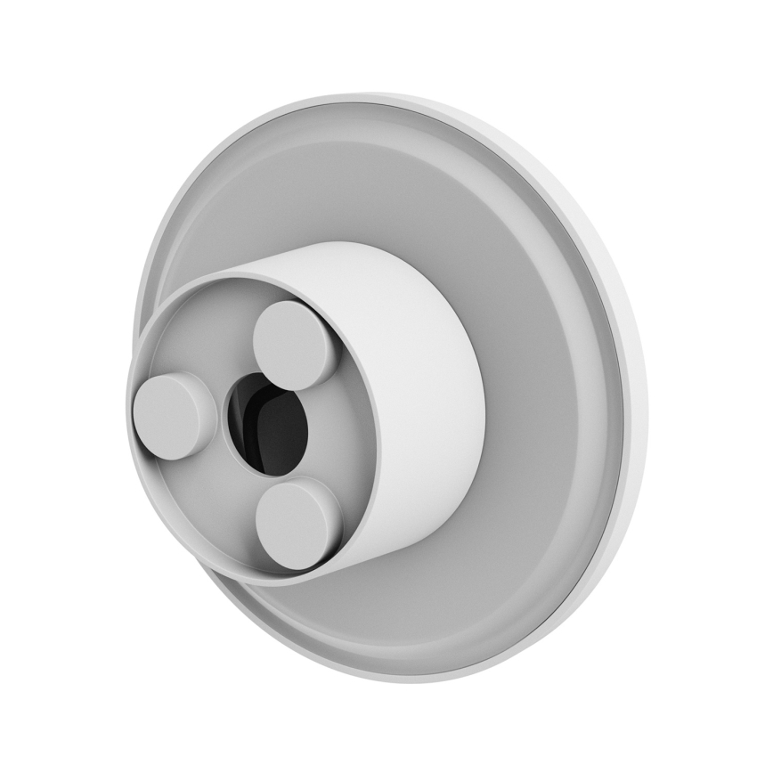 LED Vanjska zidna svjetiljka PIATTA LED/18W/230V 3000/4000/6000K pr. 25 cm IP44 bijela