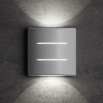 LED vanjska zidna svjetiljka REFAZI LED/6W/230V IP54 bijela