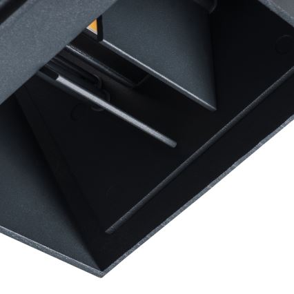 LED Vanjska zidna svjetiljka REKA LED/7W/230V IP54 antracit