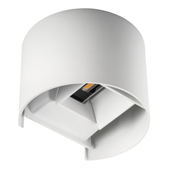 LED Vanjska zidna svjetiljka REKA LED/7W/230V IP54 bijela