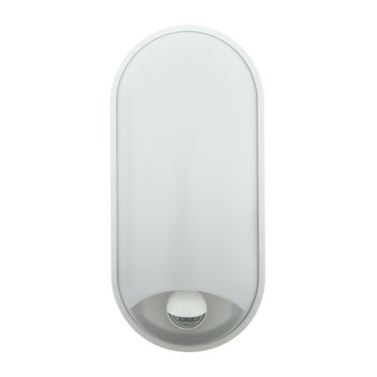 Prigušivo LED vanjsko zidno svjetlo sa senzorom pokreta LED/12/15/18W/230V 3000K/4000K/6500K IP65 crna/bijela