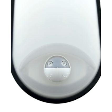 Prigušivo LED vanjsko zidno svjetlo sa senzorom pokreta LED/12/15/18W/230V 3000K/4000K/6500K IP65 crna/bijela
