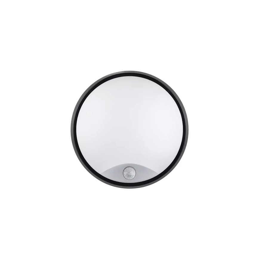 LED Vanjska zidna svjetiljka sa senzorom BULKHEAD LED/14W/230V IP54