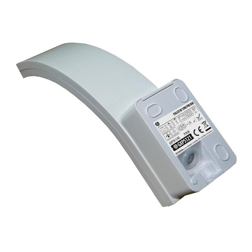 LED Vanjska zidna svjetiljka sa senzorom LED/10W/230V IP54
