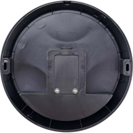 LED Vanjska zidna svjetiljka sa senzorom LED/12W/230V 3000/4000/6500K IP65 crna