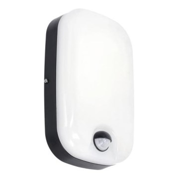 LED Vanjska zidna svjetiljka sa senzorom za pokret i dan/noć BAVANO LED/15W/230V 3000/4000/5700K IP54