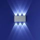 LED Vanjska zidna svjetiljka SILBER 6xLED/1W/230V IP54